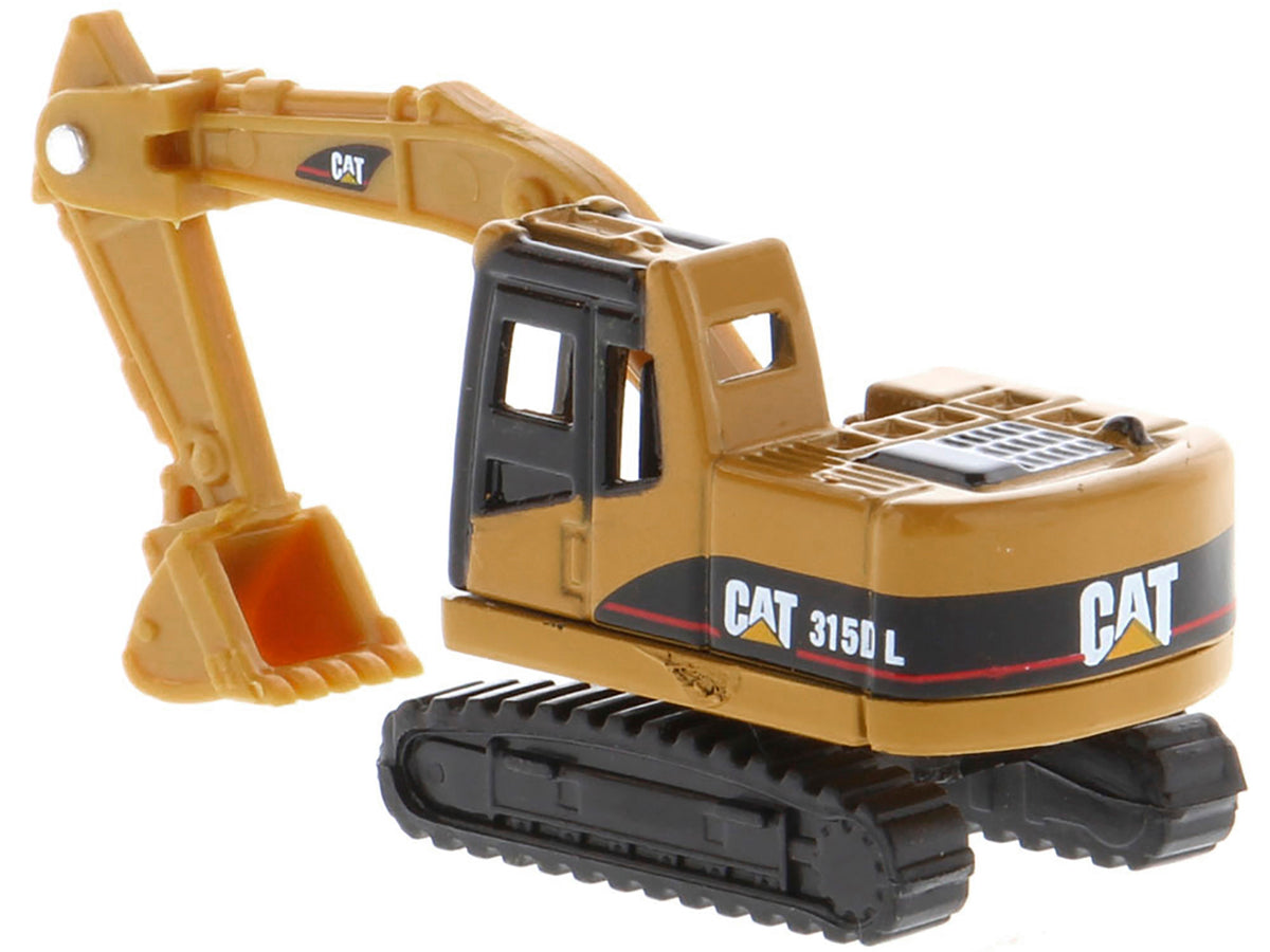 CAT Caterpillar 315D L Excavator Yellow 'Micro-Constructor' Series Diecast Model by Diecast Masters