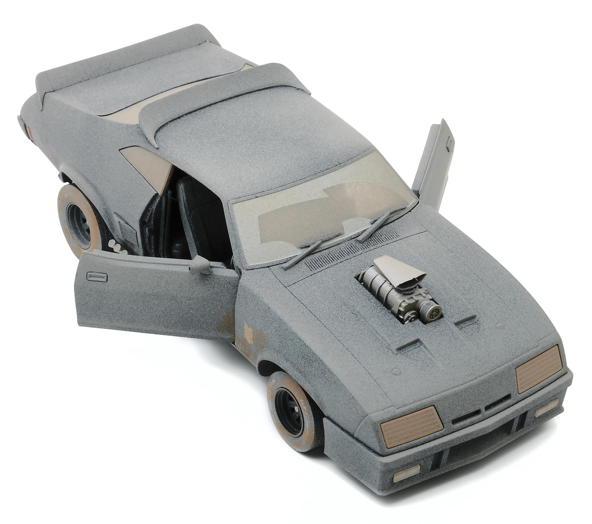 1973 Ford Falcon XB RHD (Right Hand Drive) (Weathered Version) 'Last of the V8 Interceptors' (1979) Movie 1/18 Diecast Model Car by Greenlight