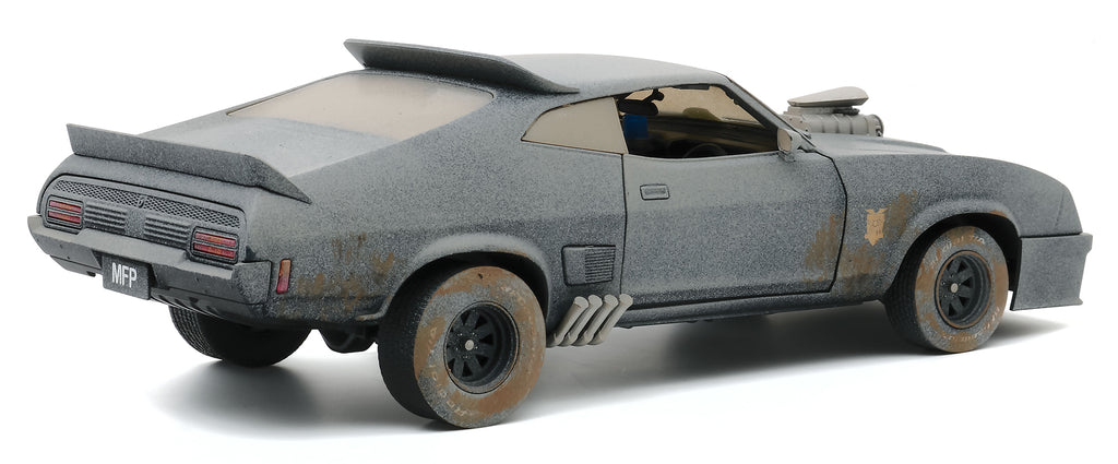 1973 Ford Falcon XB RHD (Right Hand Drive) (Weathered Version) 'Last of the V8 Interceptors' (1979) Movie 1/18 Diecast Model Car by Greenlight