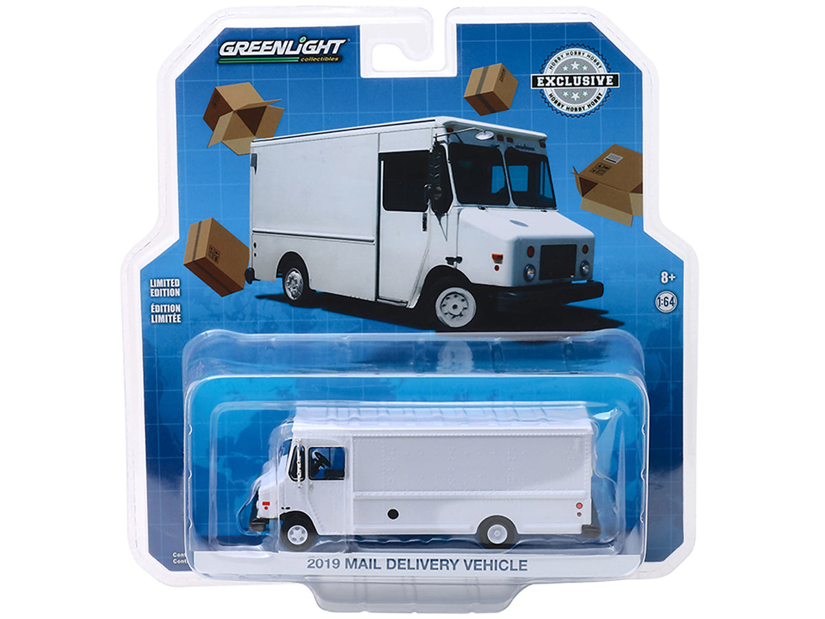 2019 Mail Delivery Vehicle White 'Hobby Exclusive' 1/64 Diecast Model by Greenlight