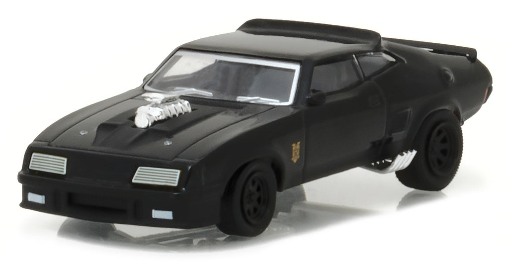 1973 Ford Falcon XB Black 'Last of the V8 Interceptors' (1979) Movie 'Hollywood Series' Release 17 1/64 Diecast Model Car by Greenlight