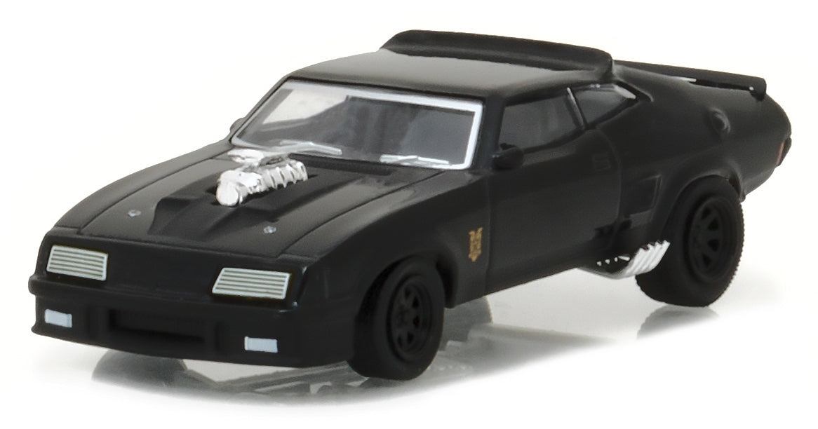 1973 Ford Falcon XB Black 'Last of the V8 Interceptors' (1979) Movie 'Hollywood Series' Release 17 1/64 Diecast Model Car by Greenlight