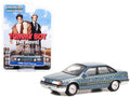 1986 Ford Taurus Blue Metallic 'Zalinsky Auto Parts' Crash Test Vehicle 'Tommy Boy' (1995) Movie 'Hollywood Series' Release 38 1/64 Diecast Model Car by Greenlight