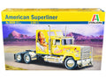 Skill 5 Model Kit American Superliner Truck Tractor 'Lady Butterfly' 1/24 Scale Model by Italeri