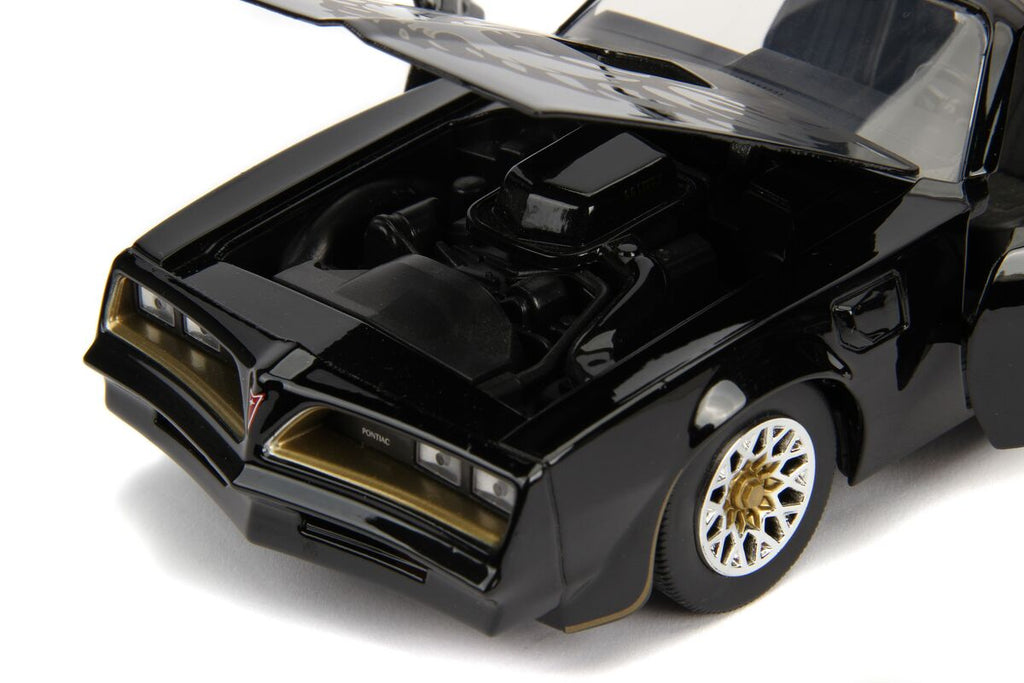 Tego’s 1977 Pontiac Firebird Black 'Fast & Furious' Movie 1/24 Diecast Model Car by Jada