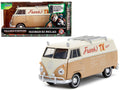 Volkswagen Bus 'WheelJack' Tan and Beige 'Frank's TV Repair' 'Transformers: Rise of the Beasts' (2023) Movie 'Hollywood Rides' Series 1/32 Diecast Model Car by Jada