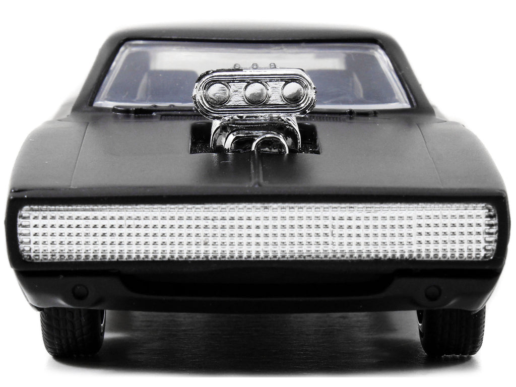 Dom's Dodge Charger R/T Matt Black 'Fast & Furious' Movie 1/32 Diecast Model Car by Jada