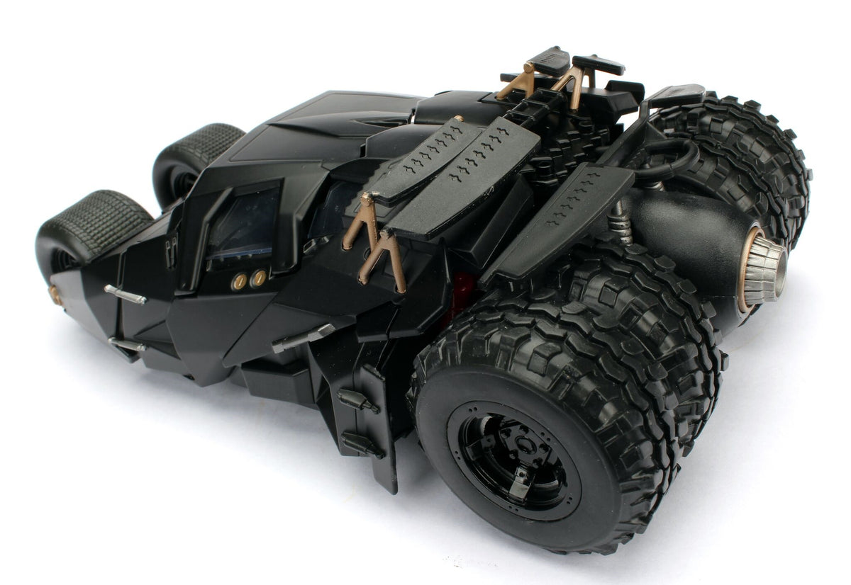 2008 'The Dark Knight' Tumbler Batmobile with Batman Diecast Figurine 1/24 Diecast Model Car by Jada