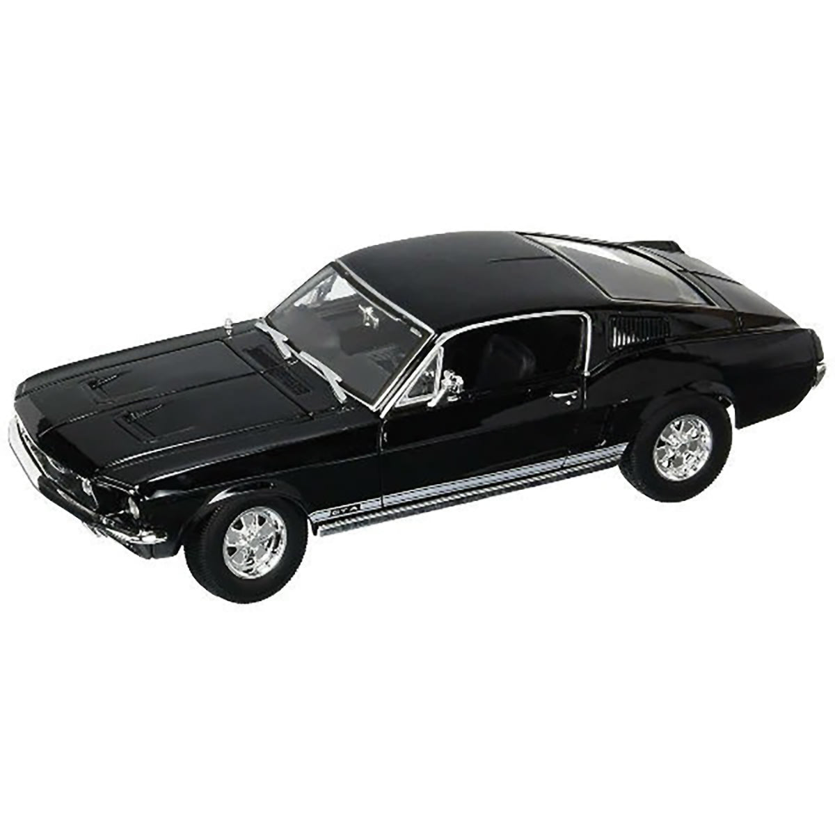 1967 Ford Mustang GTA Fastback Black 'Special Edition' 1/18 Diecast Model Car by Maisto