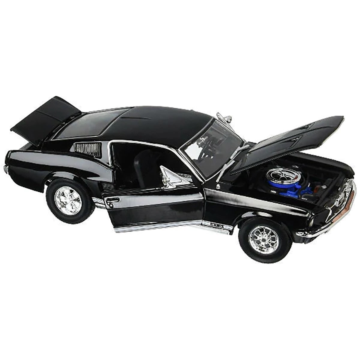 1967 Ford Mustang GTA Fastback Black 'Special Edition' 1/18 Diecast Model Car by Maisto