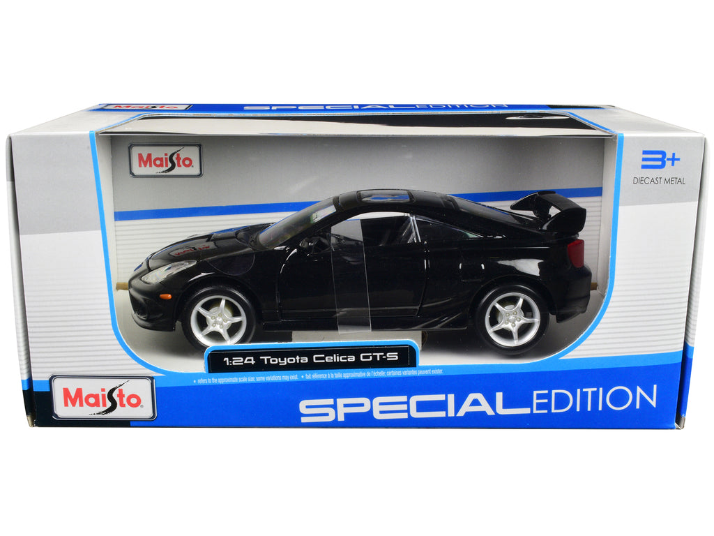 Toyota Celica GT-S Black 'Special Edition' Series 1/24 Diecast Model Car by Maisto