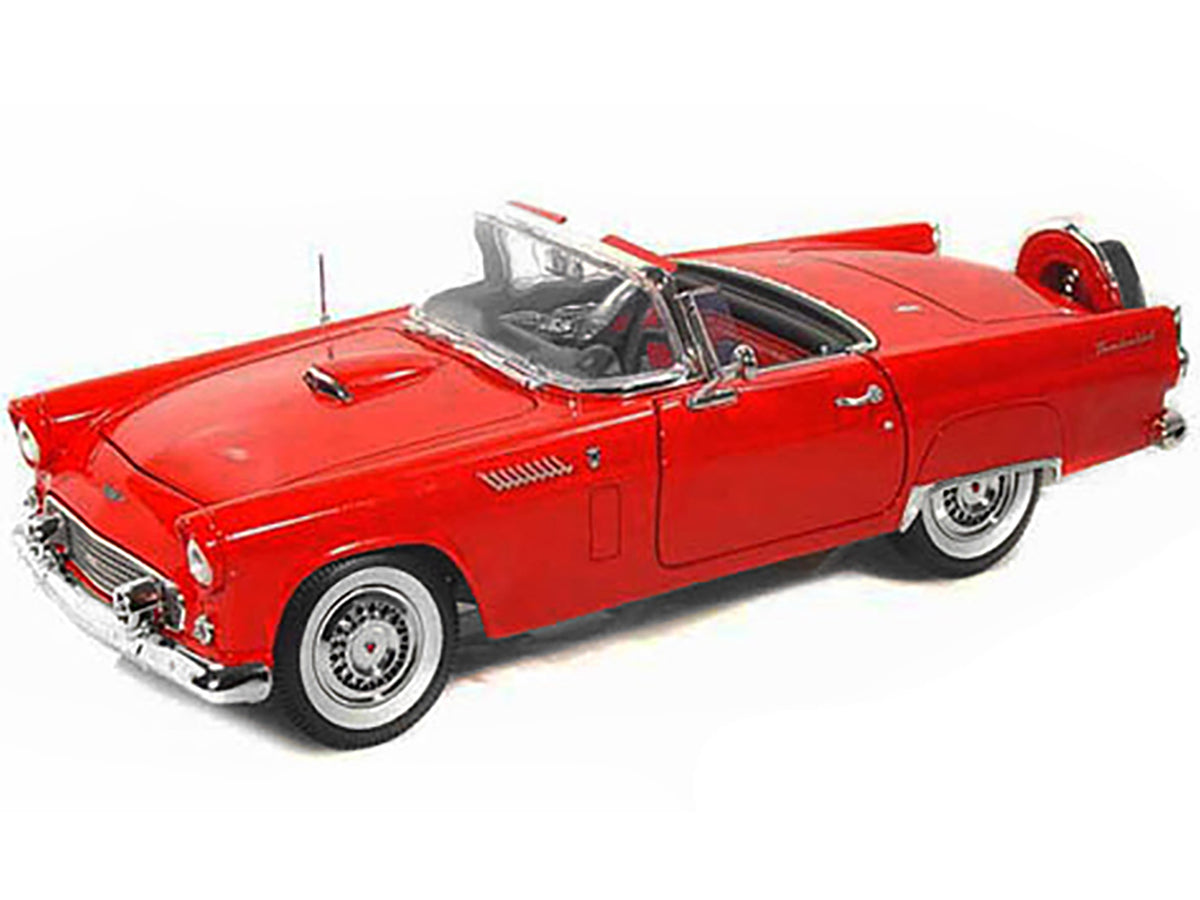 1956 Ford Thunderbird Red 1/18 Diecast Model Car by Motormax