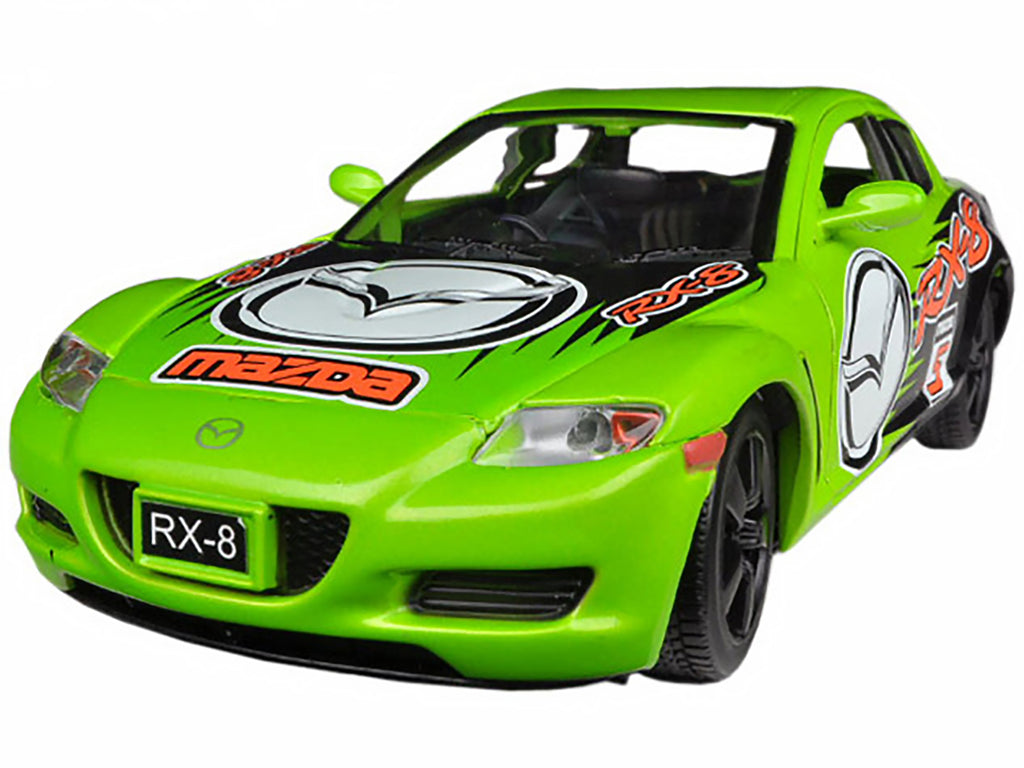 Mazda RX-8 #5 Green 'GT Racing' Series 1/24 Diecast Model Car by Motormax