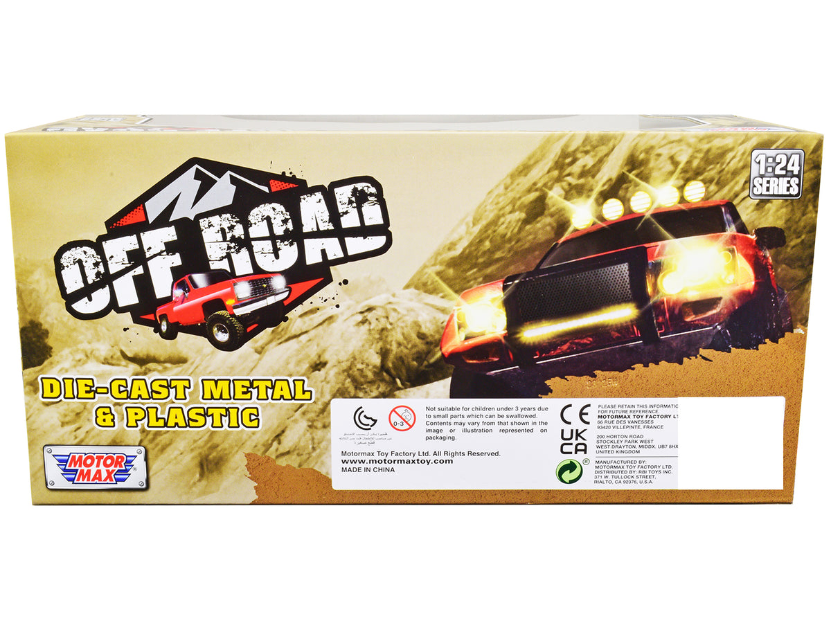 2017 Ford F-150 Raptor Off-Road Pickup Truck Cream 1/24-1/27 Diecast Model Car by Motormax