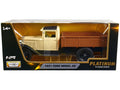 1931 Ford Model AA Pickup Truck Cream and Black 'Platinum Collection' Series 1/24 Diecast Model Car by Motormax
