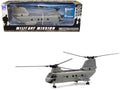 Boeing CH-46 Sea Knight Helicopter Olive Drab 'United States Marines' 'Military Mission' Series 1/55 Diecast Model by New Ray