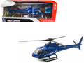 Eurocopter AS350 Helicopter Blue Metallic 'Police' 'Sky Pilot' Series 1/43 Diecast Model by New Ray