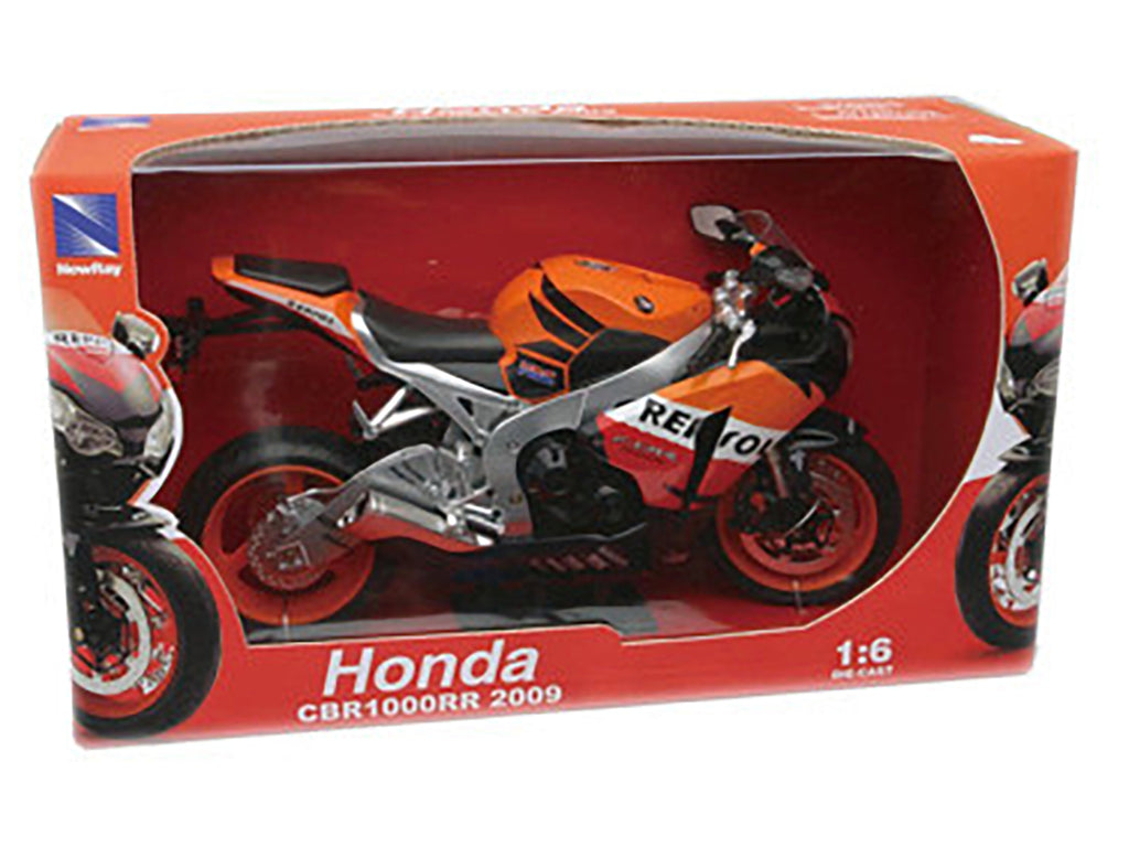2009 Honda CBR1000RR 'Repsol' 1/6 Diecast Motorcycle Model by New Ray