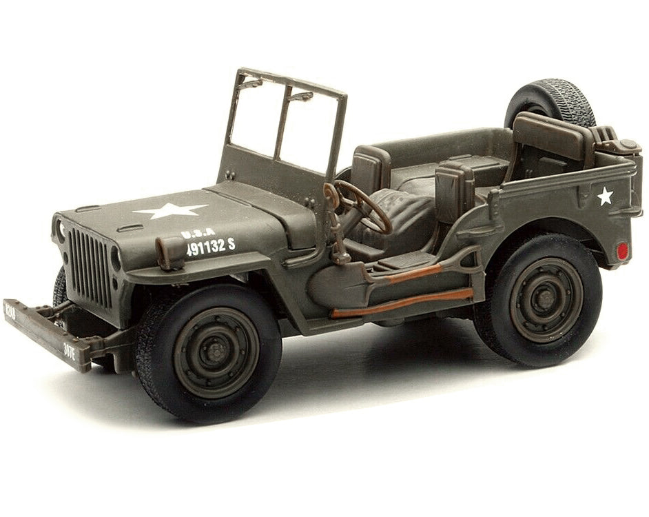 Jeep Willys U.S.A. Army Green 1/32 Diecast Model Car by New Ray