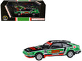 1984 Toyota Celica Supra #16 'Castrol Livery' Black and Green with Graphics 1/64 Diecast Model Car by Paragon Models