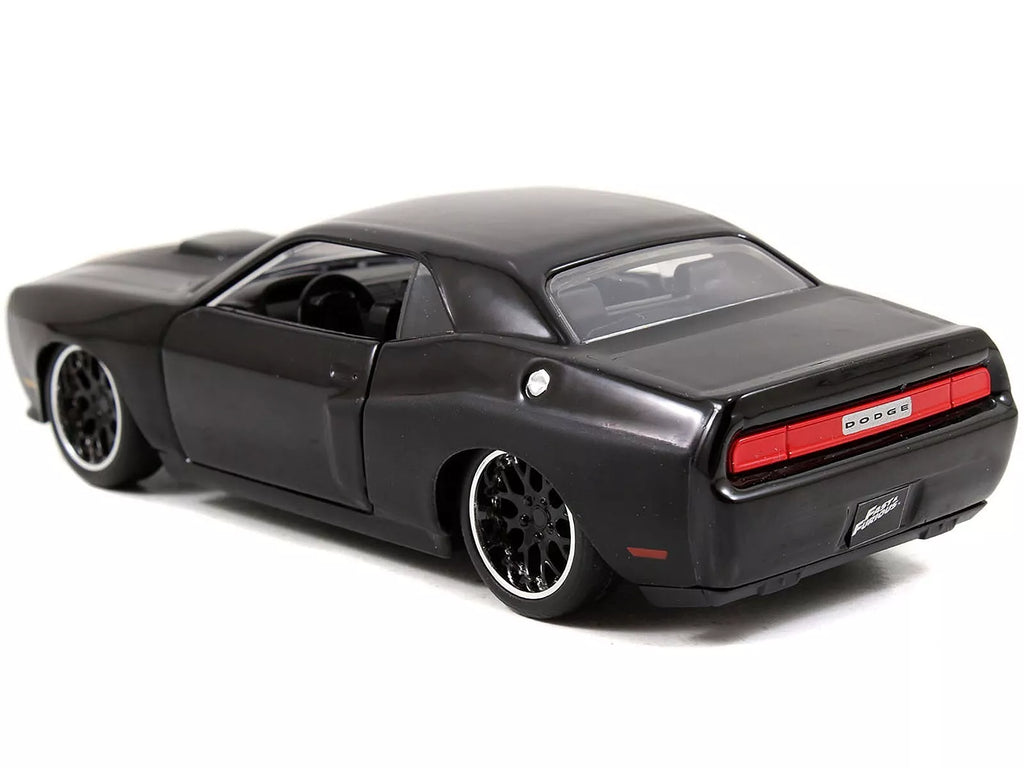 Dom's Dodge Challenger SRT8 Black 'Fast & Furious' Movie 1/32 Diecast Model Car by Jada