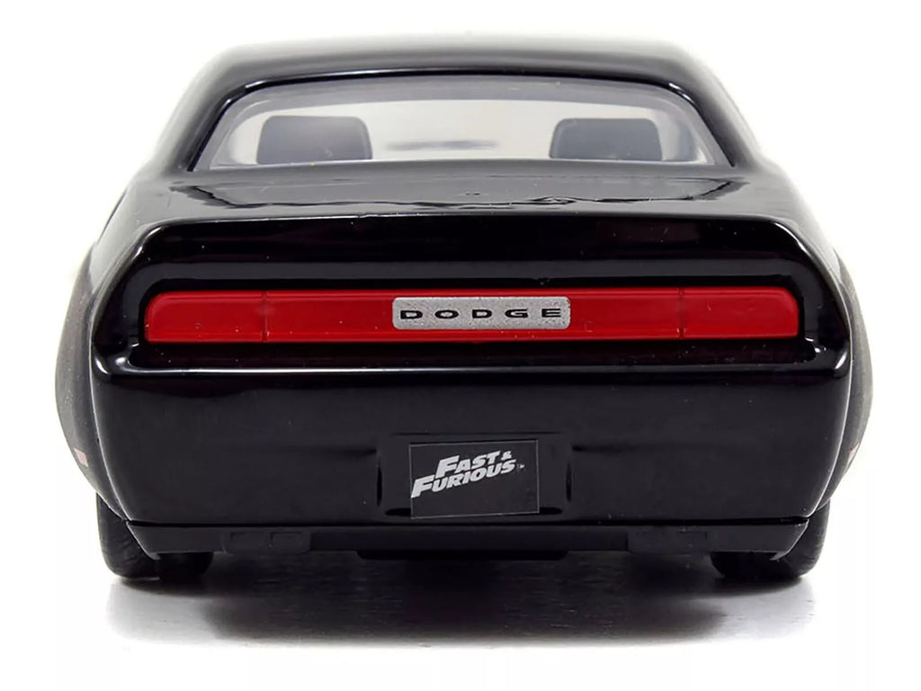 Dom's Dodge Challenger SRT8 Black 'Fast & Furious' Movie 1/32 Diecast Model Car by Jada