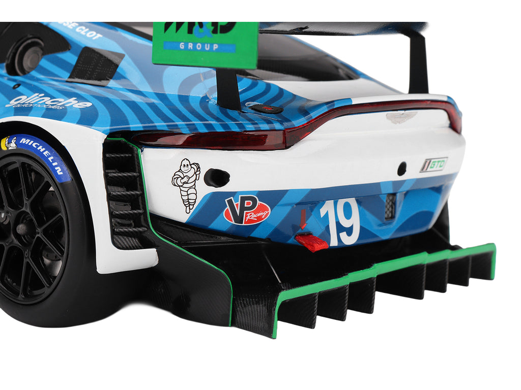 Aston Martin Vantage GT3 EVO #19 Valentin Hasse-Clot - Anthony McIntosh - Maxime Robin - Rory van der Steur 'van der Steur Racing' IMSA '24 Hours of Daytona' (2025) 1/18 Model Car by Top Speed